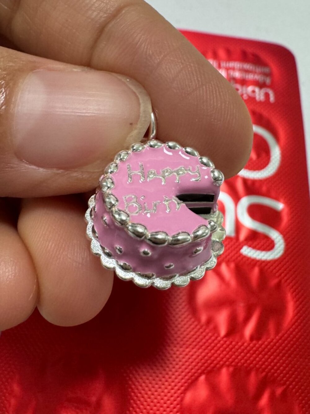 James Avery Enamel Birthday Cake Charm